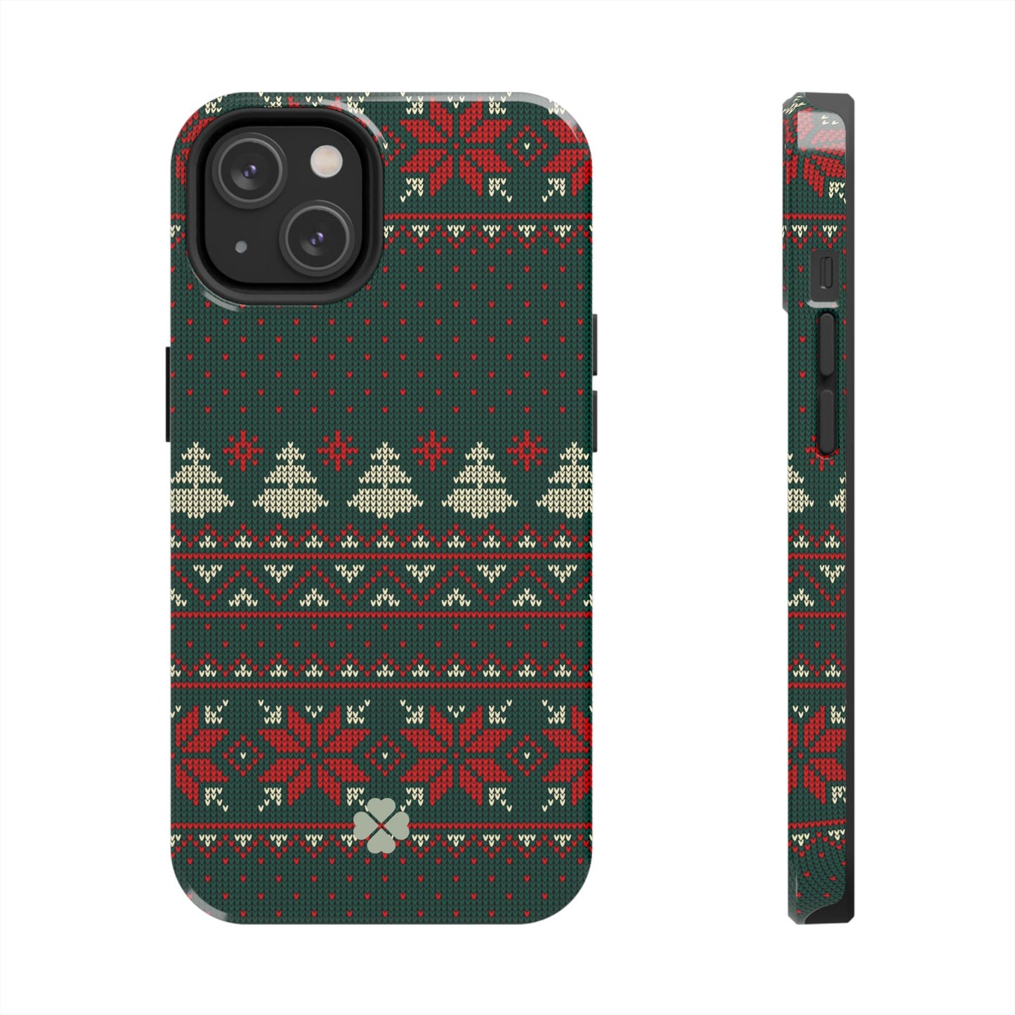 Green Christmas Sweater Phone Case