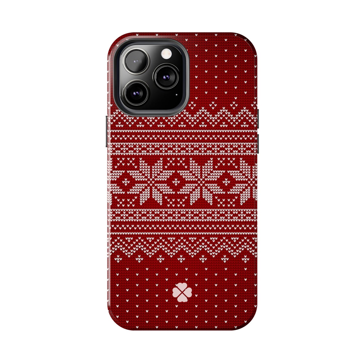 Red Christmas Sweater Phone Case