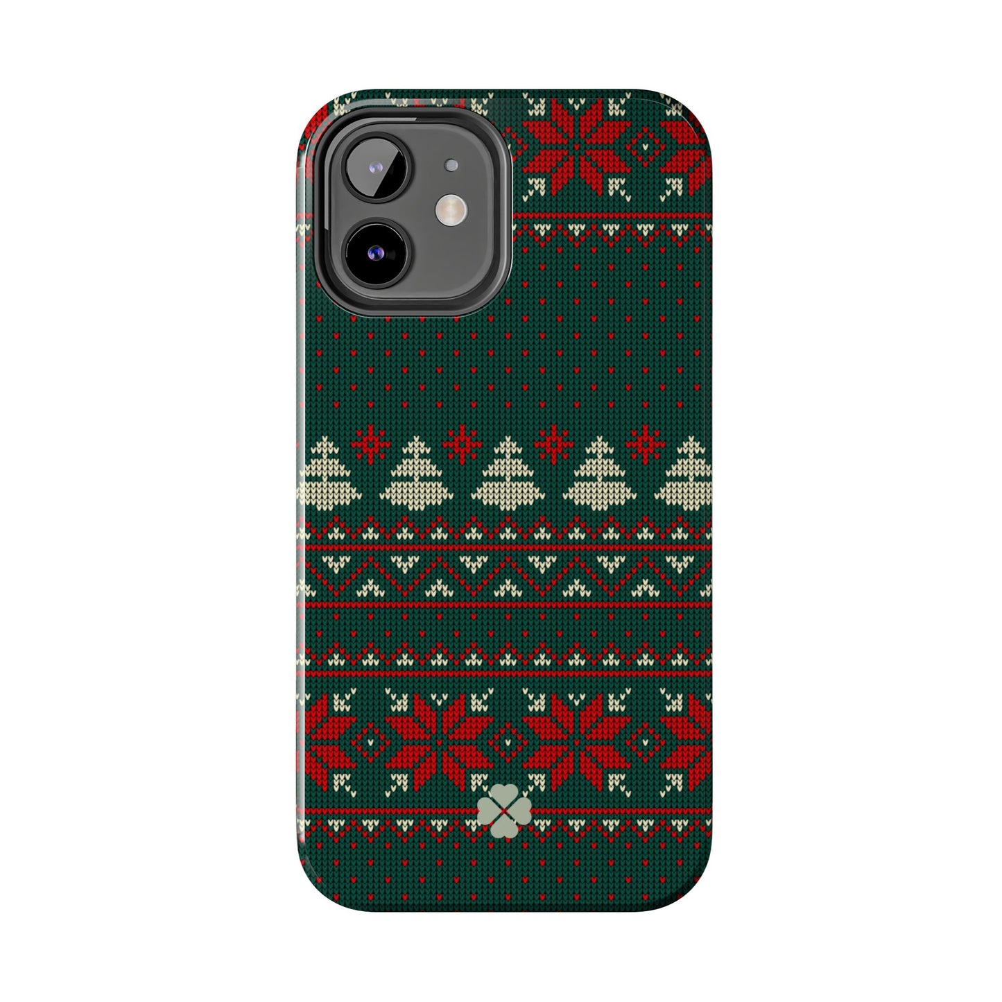 Green Christmas Sweater Phone Case