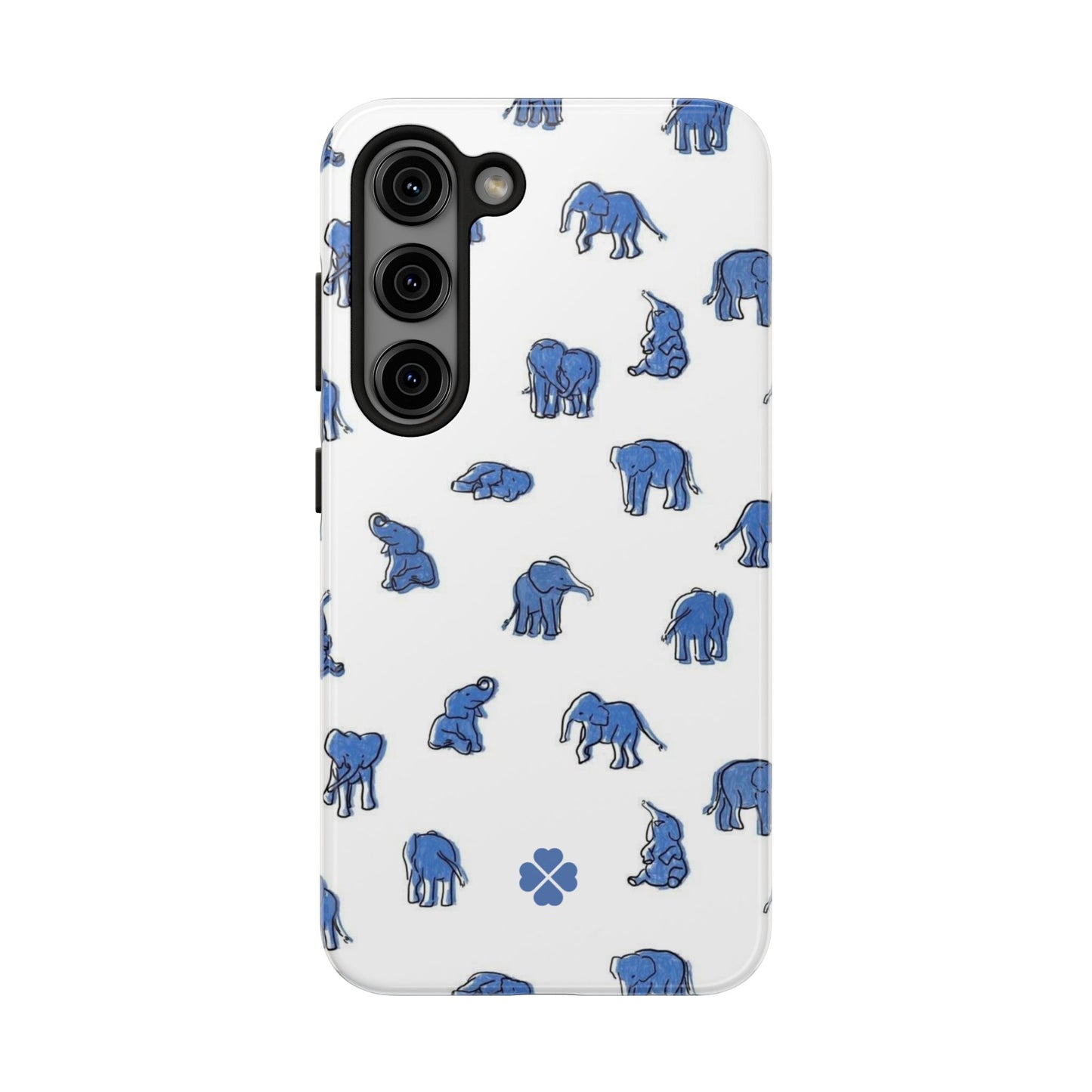 Blue Elephant Phone Case
