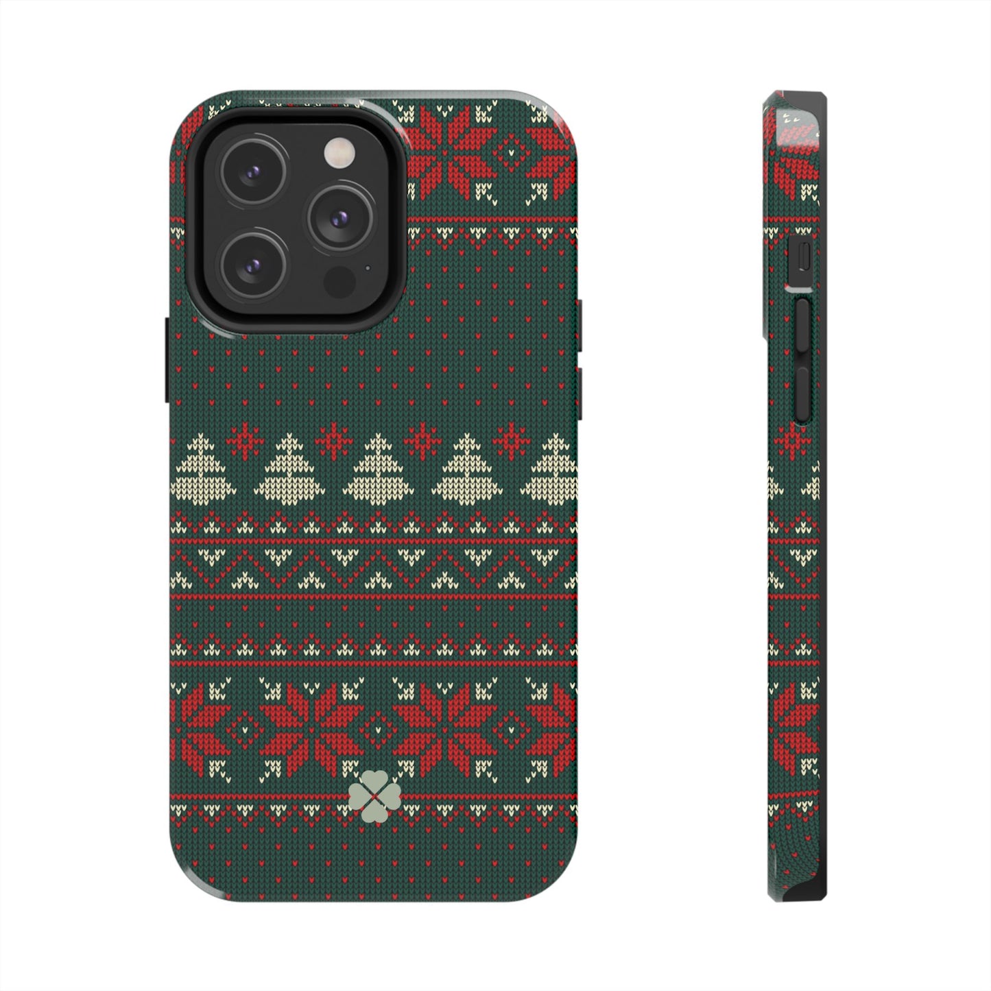 Green Christmas Sweater Phone Case