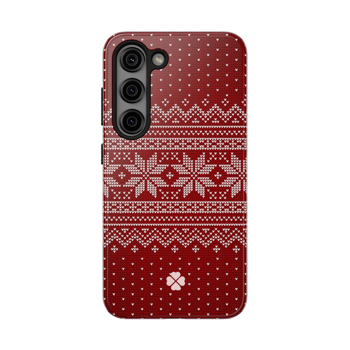 Red Christmas Sweater Phone Case