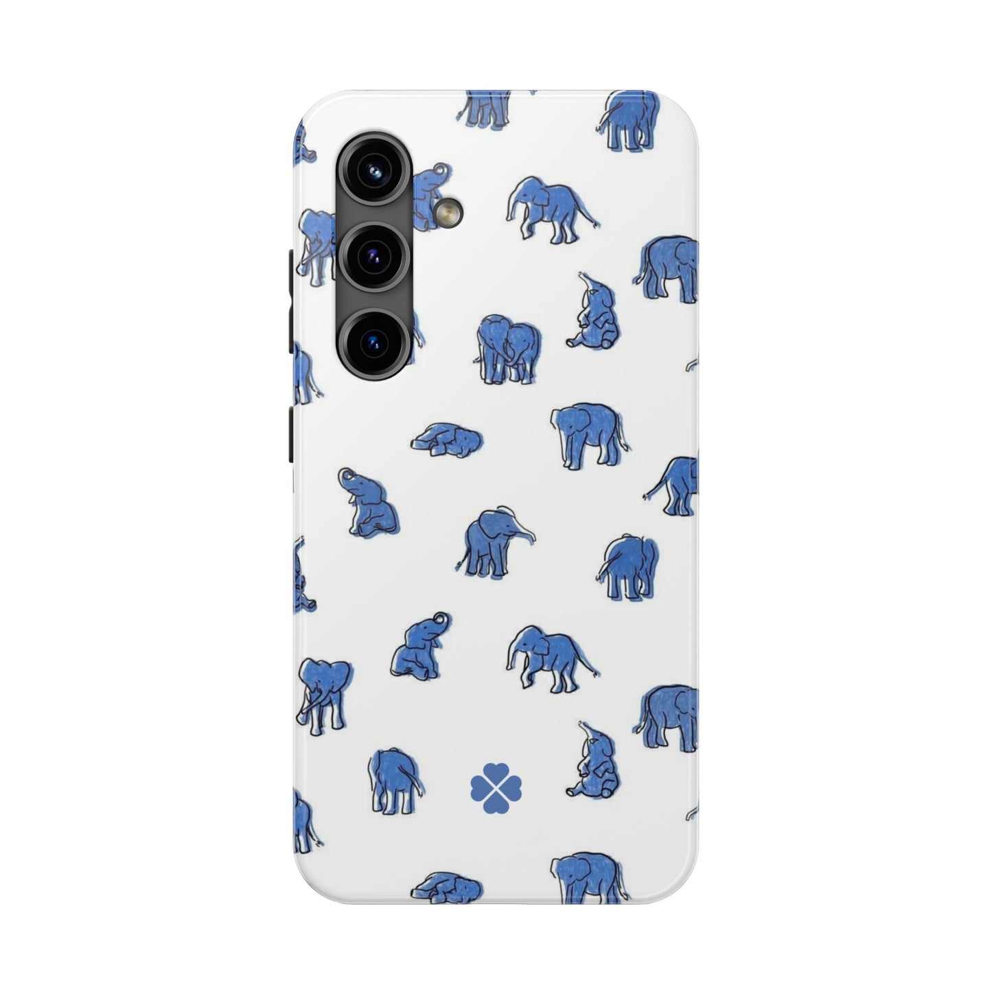 Blue Elephant Phone Case