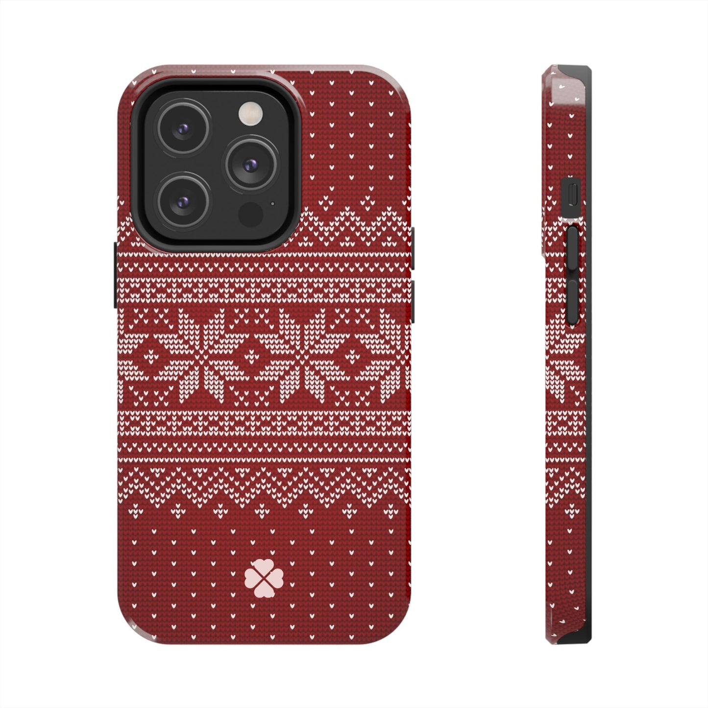 Red Christmas Sweater Phone Case