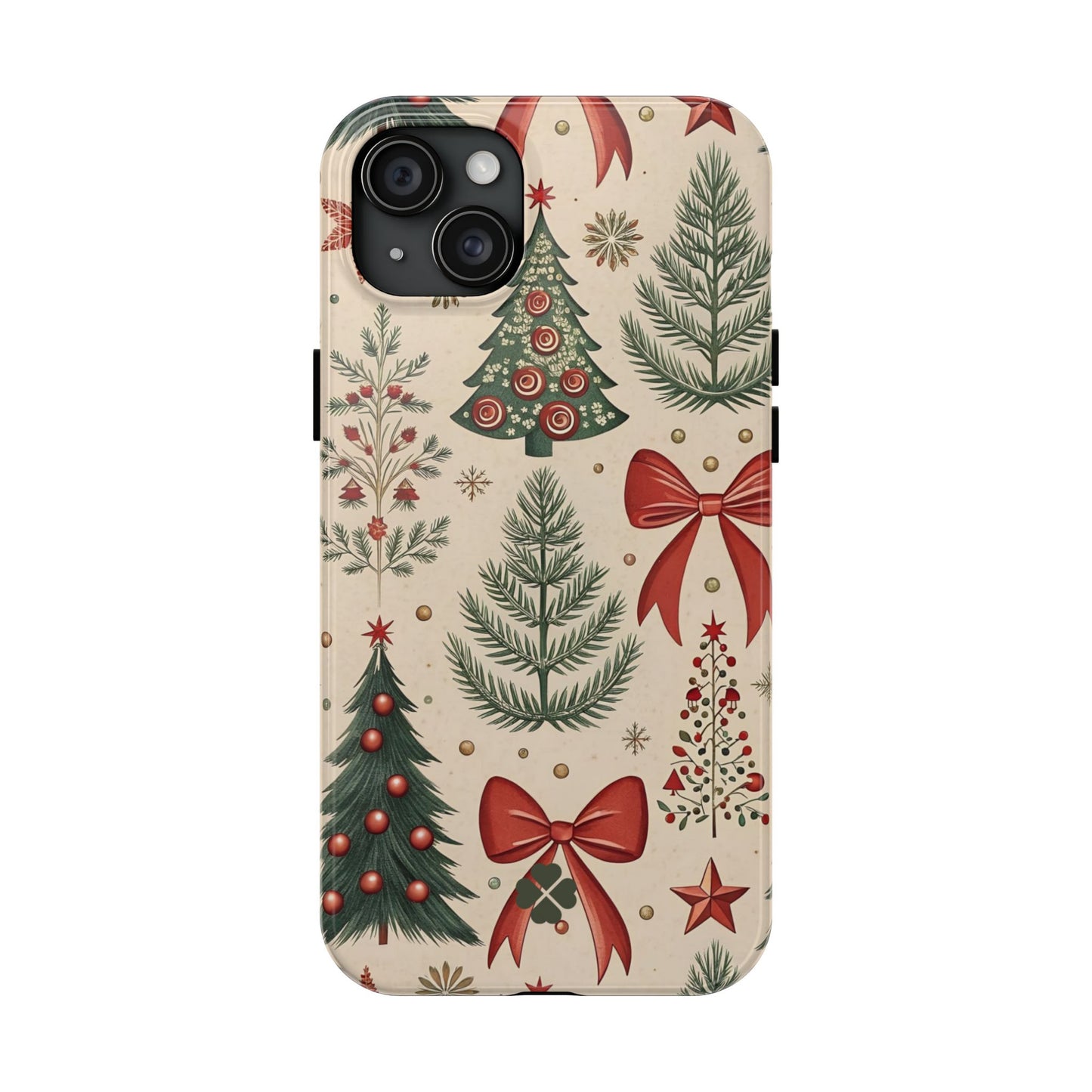 Christmas Tree Bow Phone Case