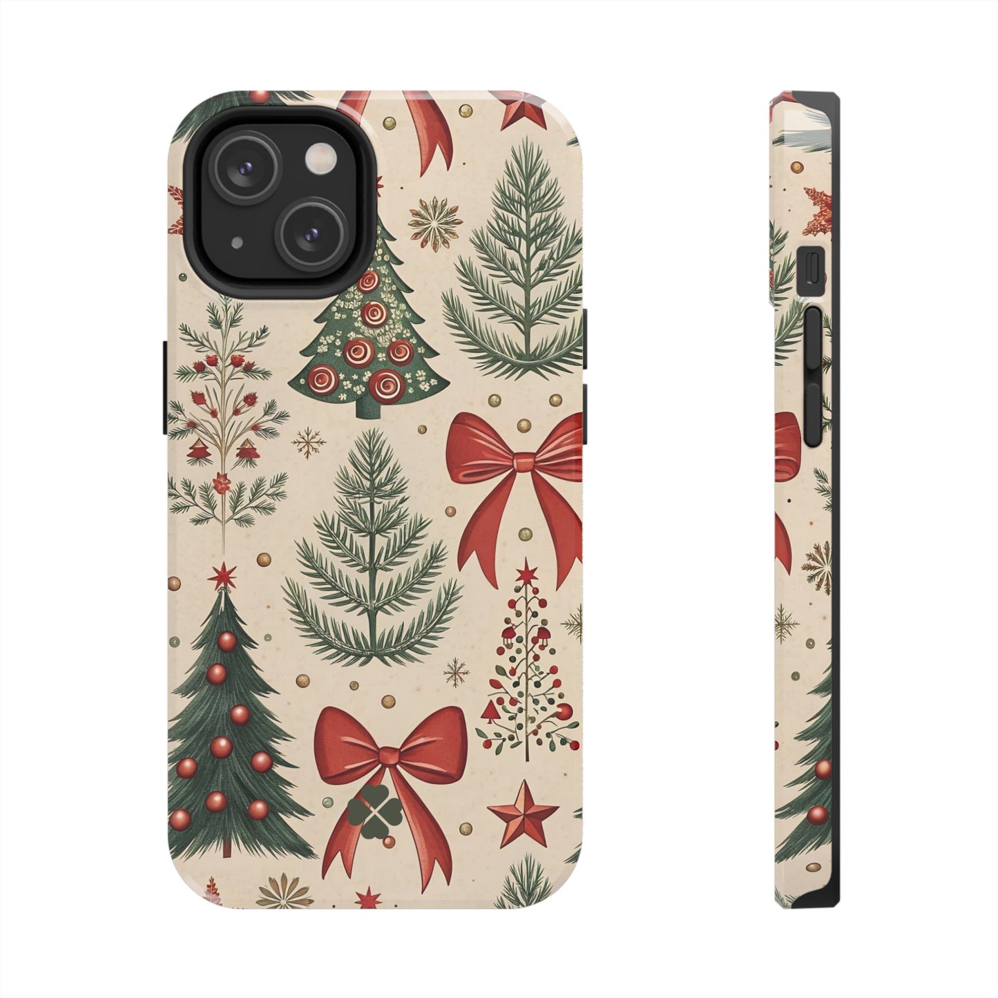 Christmas Tree Bow Phone Case