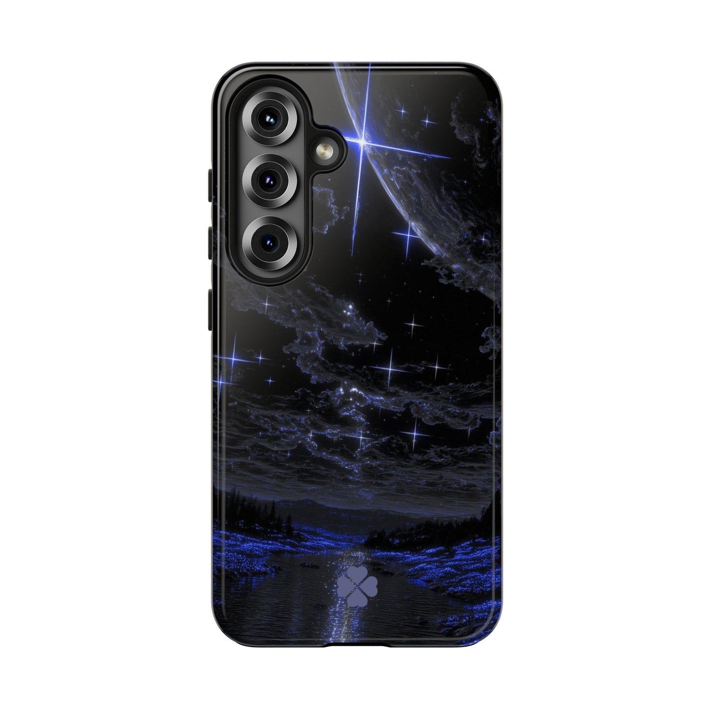 Purple Stars Phone Case
