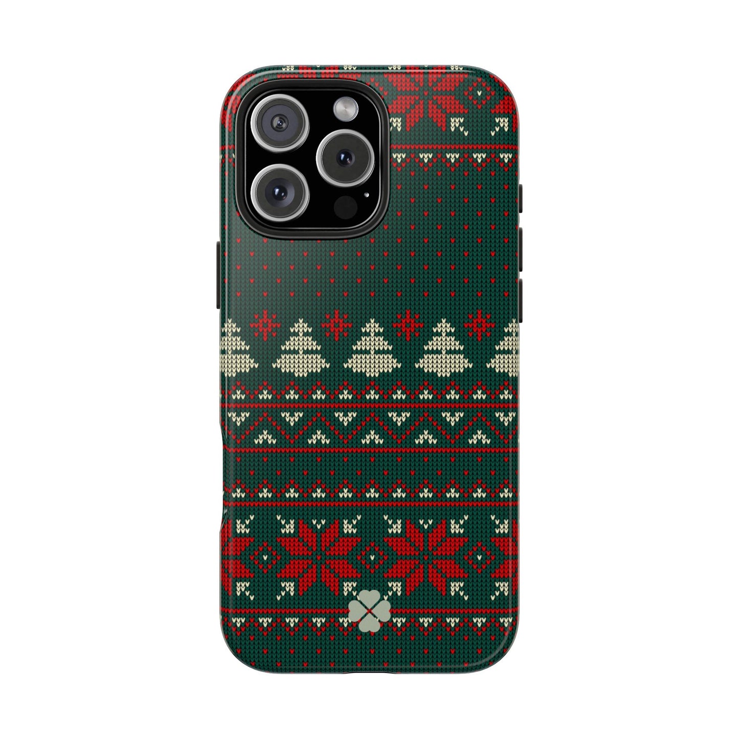 Green Christmas Sweater Phone Case