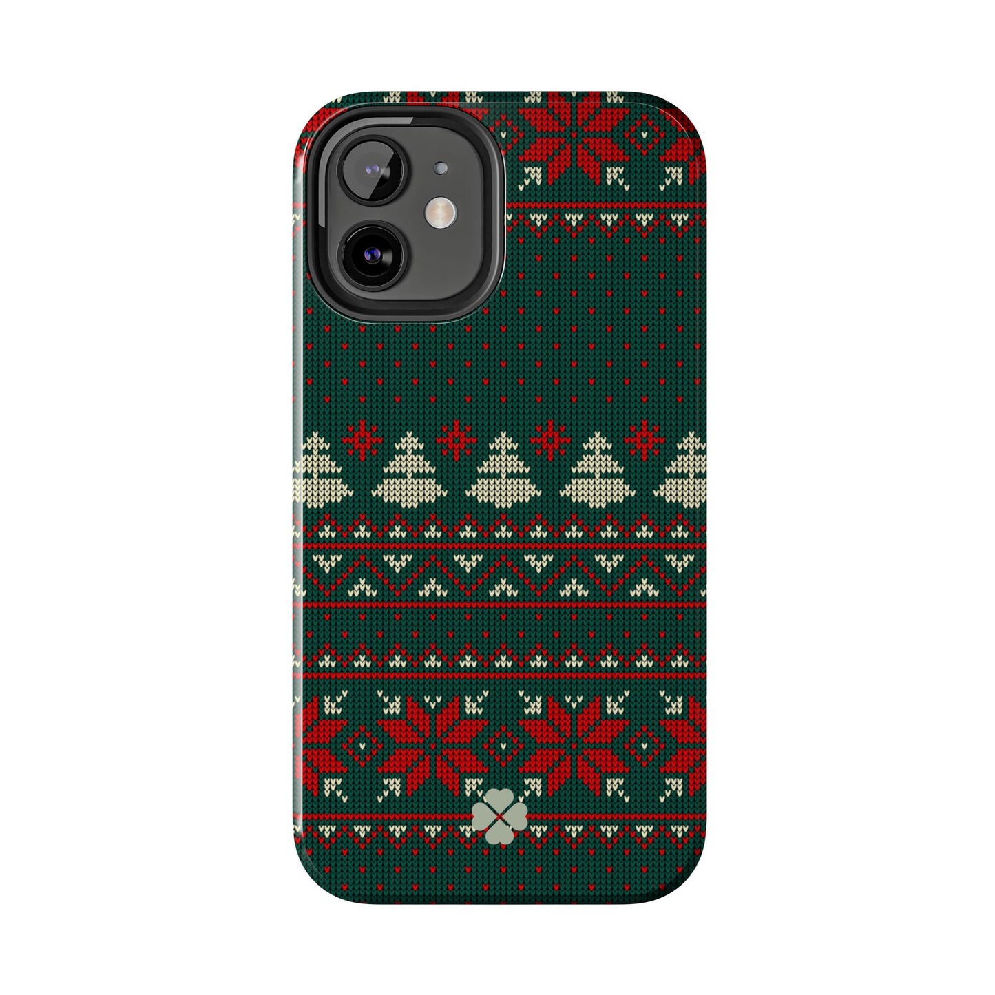 Green Christmas Sweater Phone Case